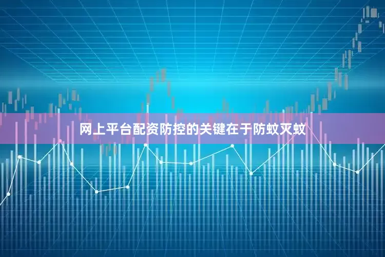 网上平台配资防控的关键在于防蚊灭蚊