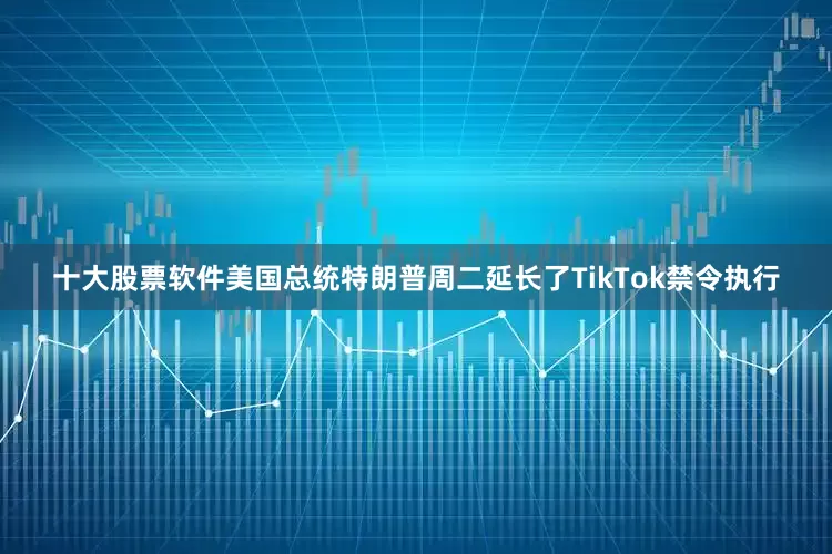 十大股票软件美国总统特朗普周二延长了TikTok禁令执行